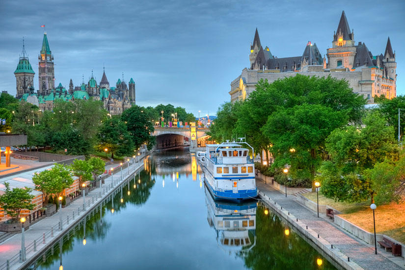 image Canada Ottawa Parlement Canal  it
