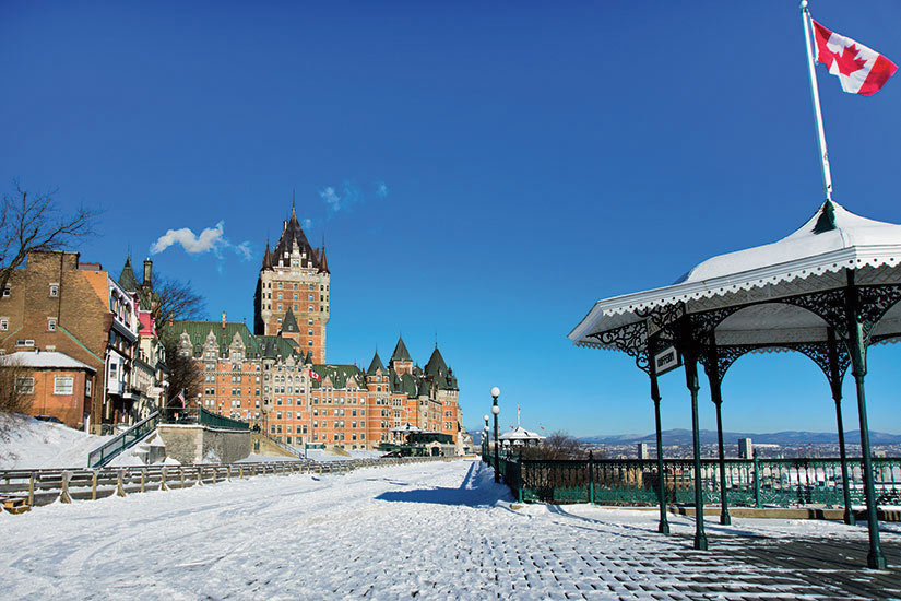 image Canada Quebec vue en hiver  fo