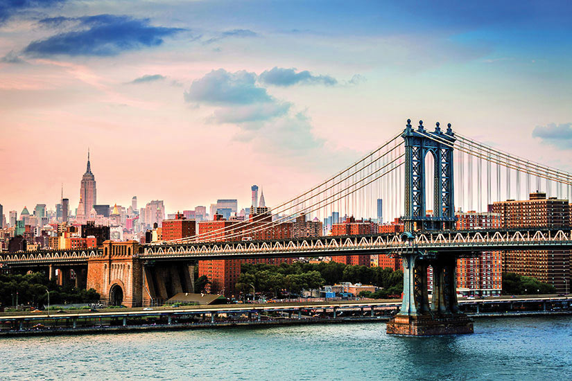 image Etats Unis New York Pont de Manhattan  it