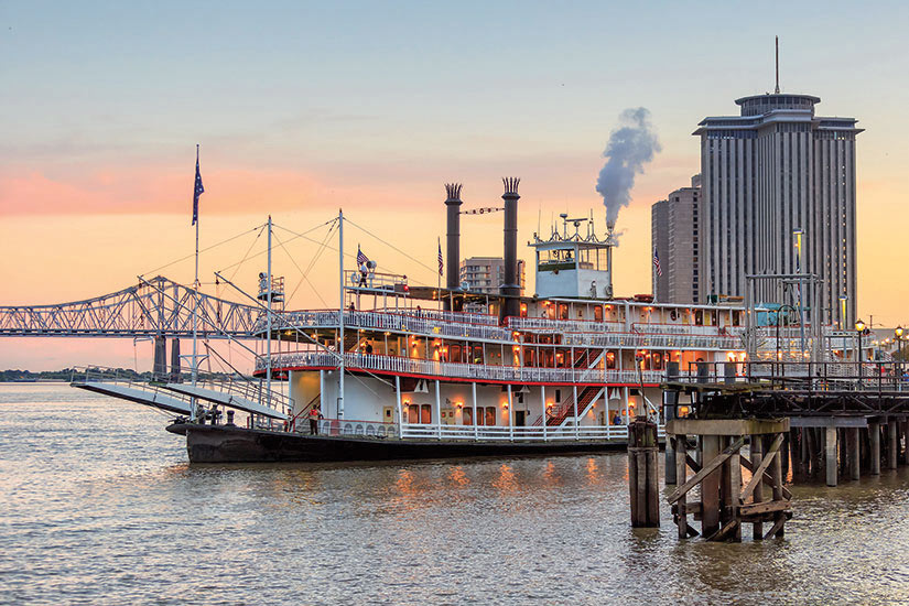 image Etats Unis Nouvelle Orleans Mississippi riviere  fo