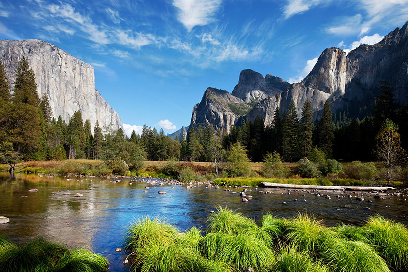 image Etats unis Yosemite parc Panorama  fo