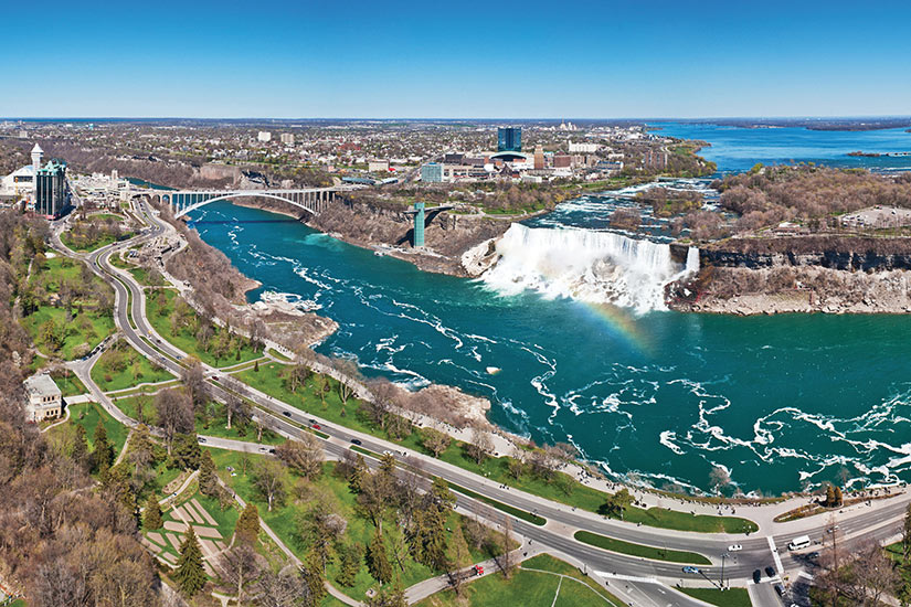 image Niagara panorama of the niagara Falls  fo