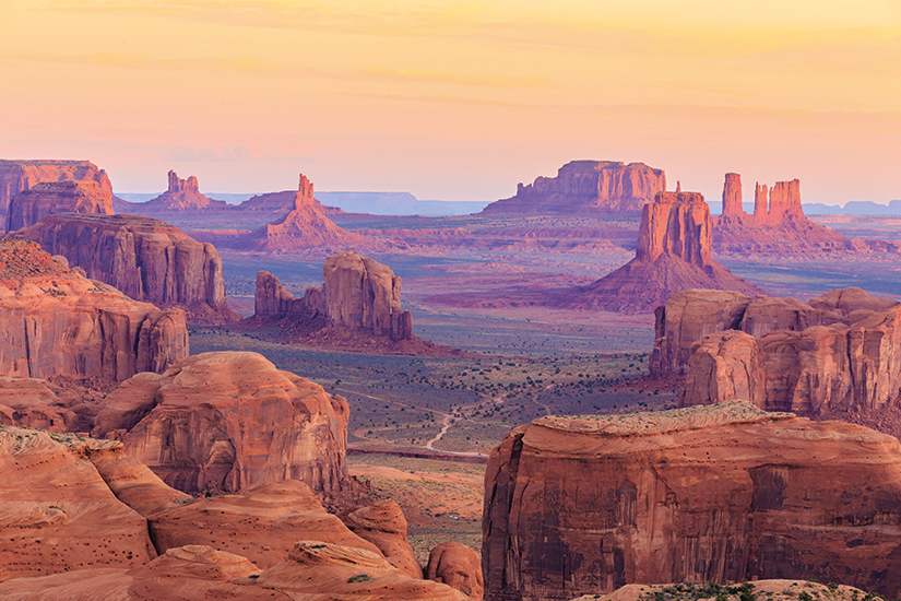 image USA Arizona Sunrise in Hunts Mesa in Monument Valley 65 as_103967704