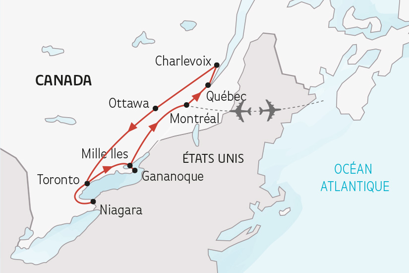 carte Canada Quebec Niagara SH 2023_414 879404