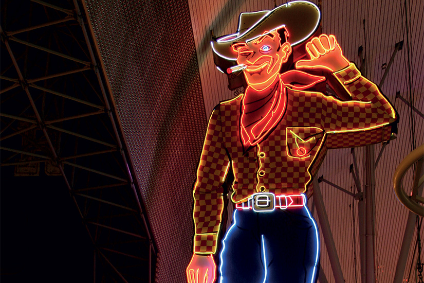 (image) image Cowboy Neon Sign a Las Vegas Etats Unis 01 as_7799998